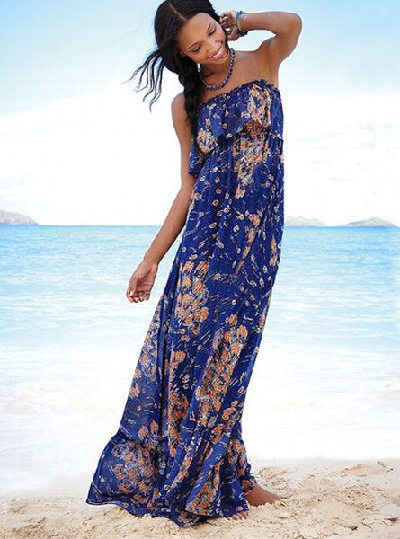 Strapless Maxi Dress